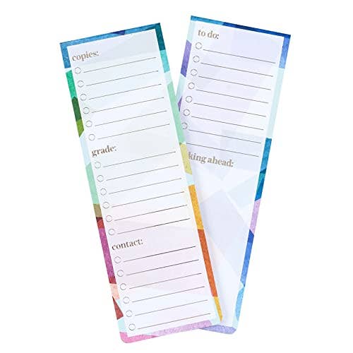 Erin Condren Design - Magnetic Dashboard - Teacher, Harmony Colorful