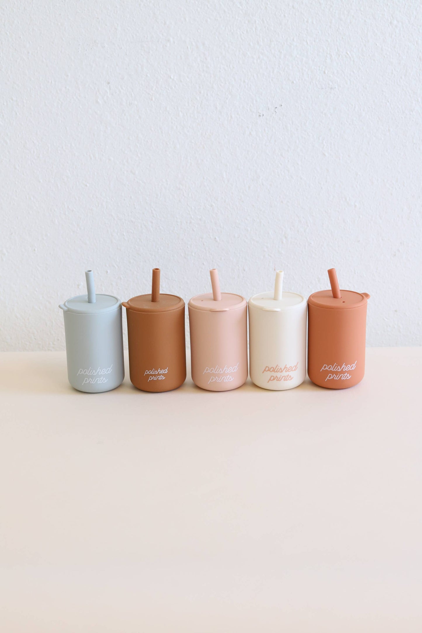 Silicone Straw Cup with Straw and Lid