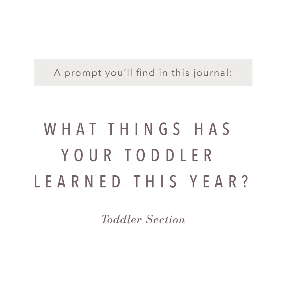 Childhood History Keepsake Box + Journal