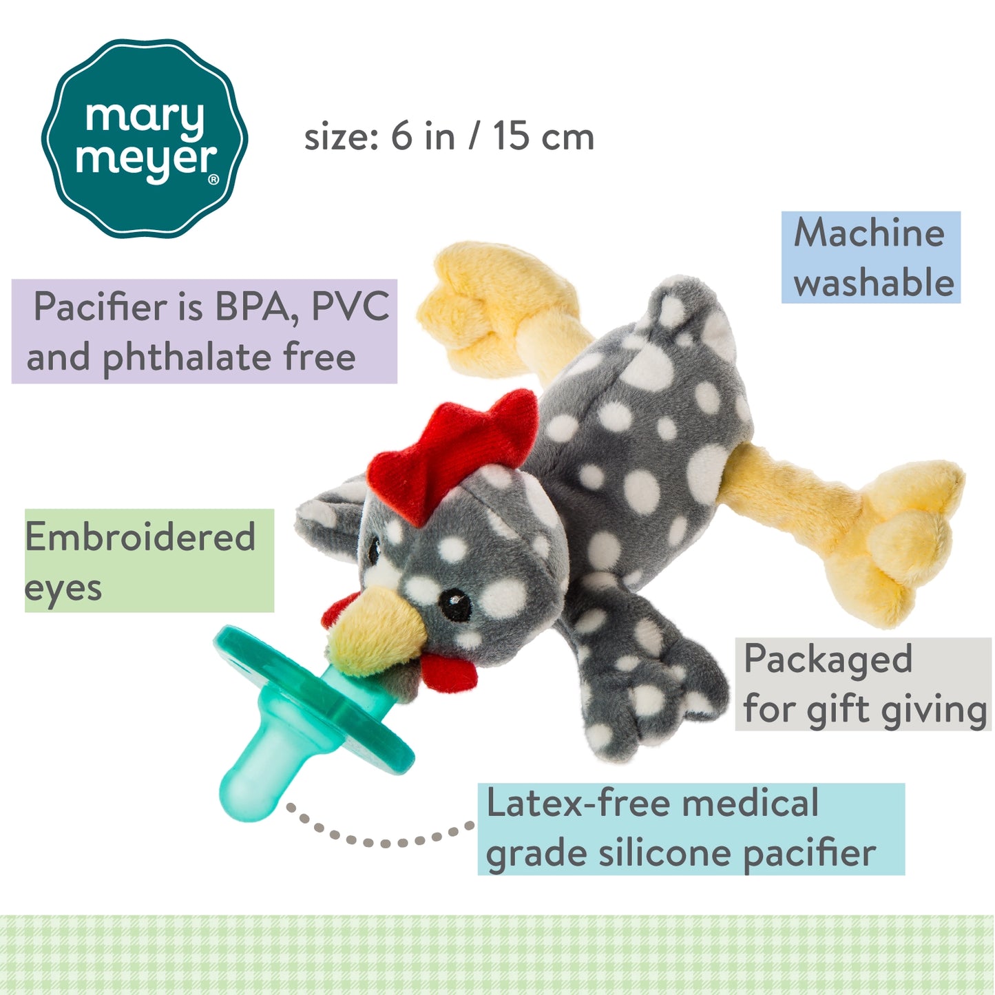 Chicken Pacifier Friend