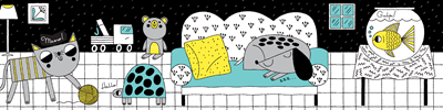 Crinkle Cloth Book - Pets