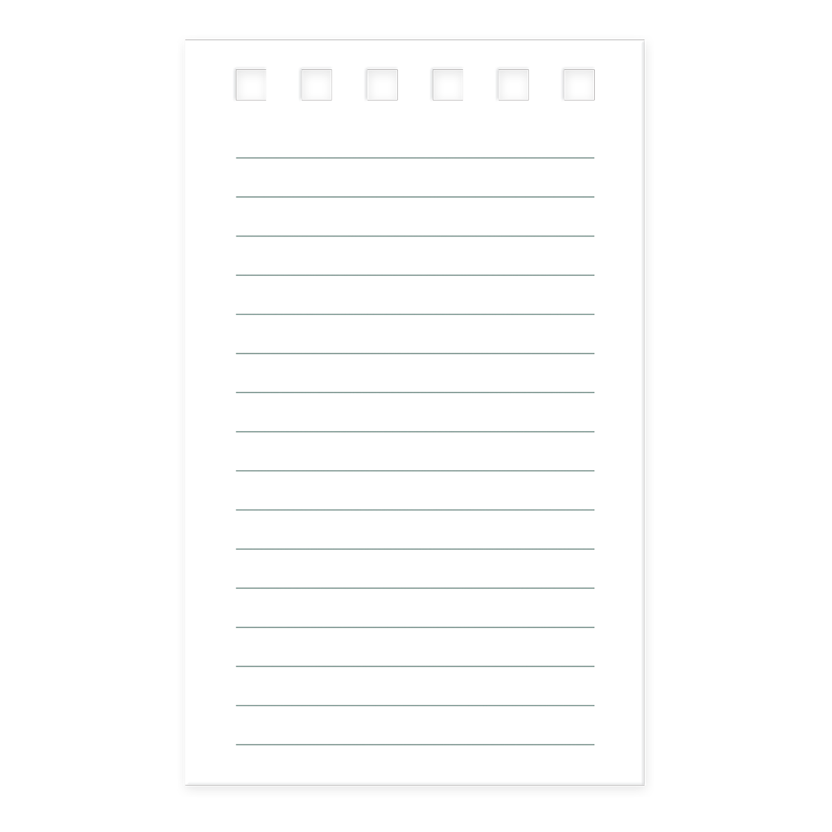 Jotter Notepad | Leaves