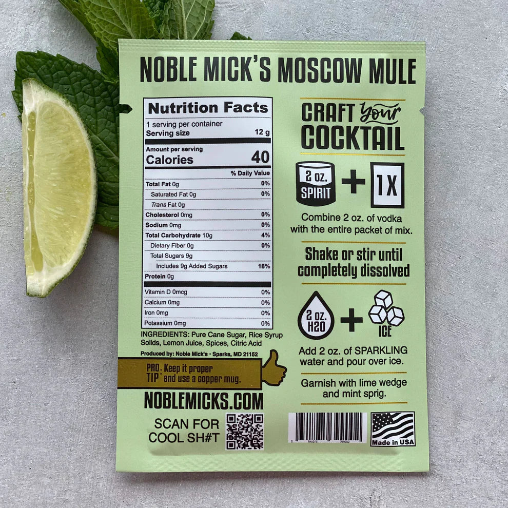 Noble Micks Drink Mixes