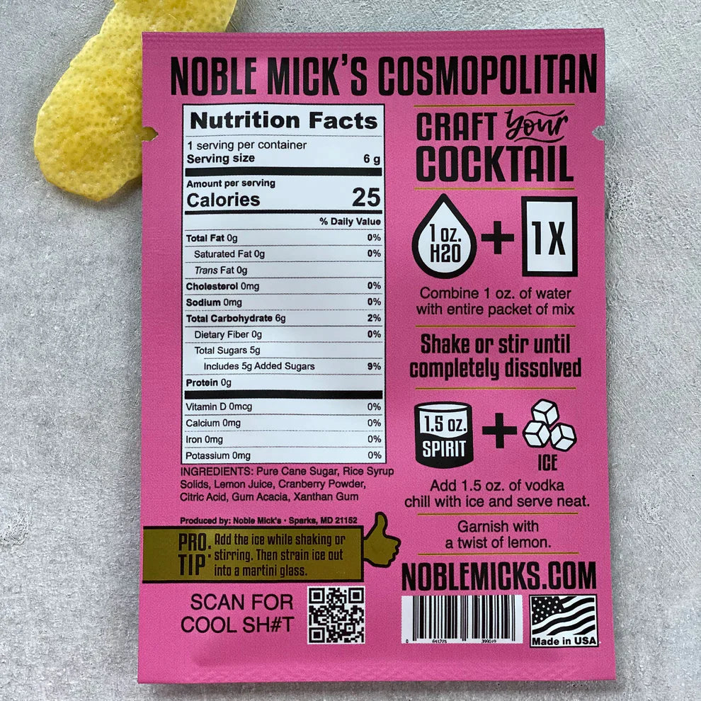 Noble Micks Drink Mixes