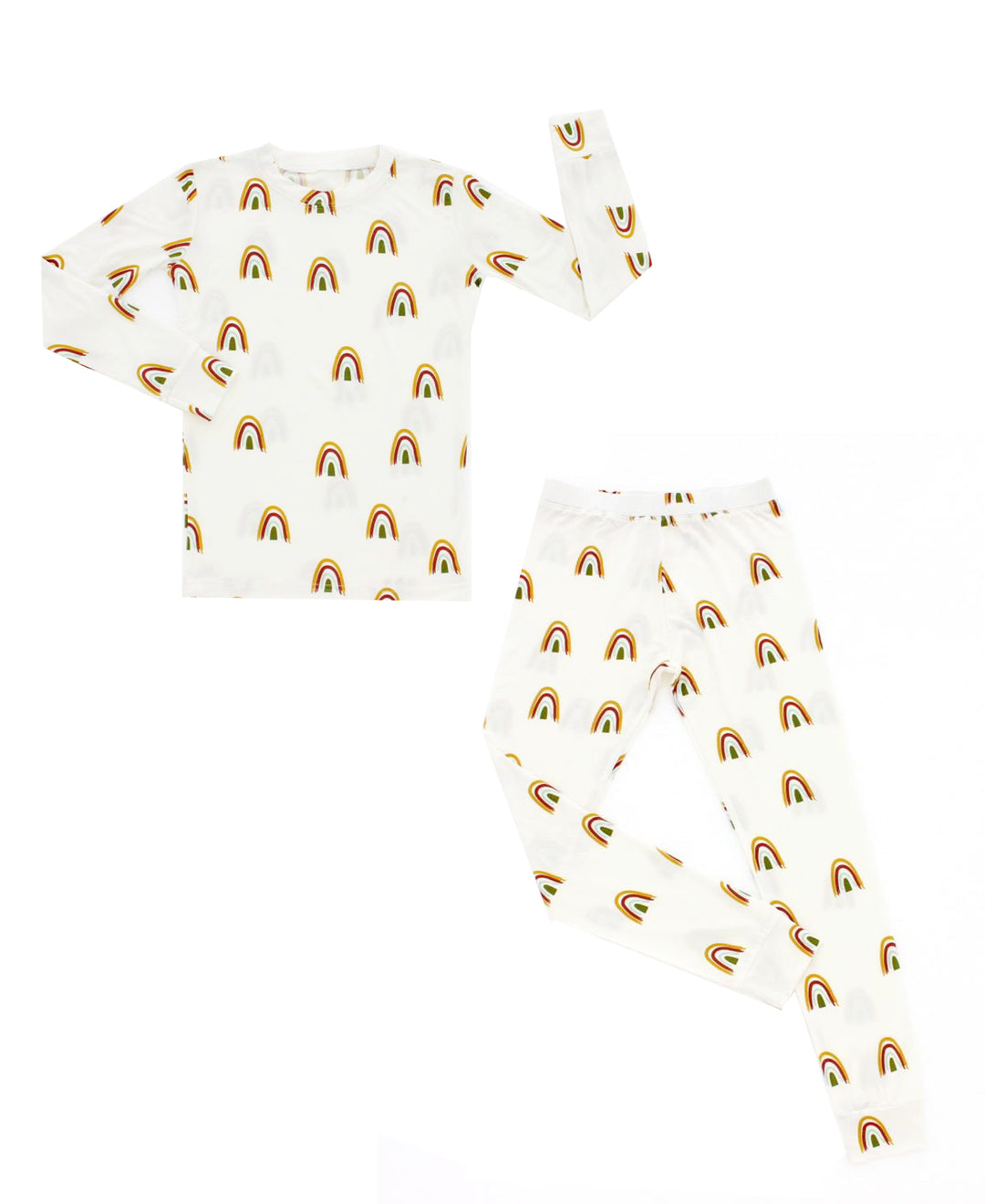Rainbow | Bamboo Toddler Jammie Set