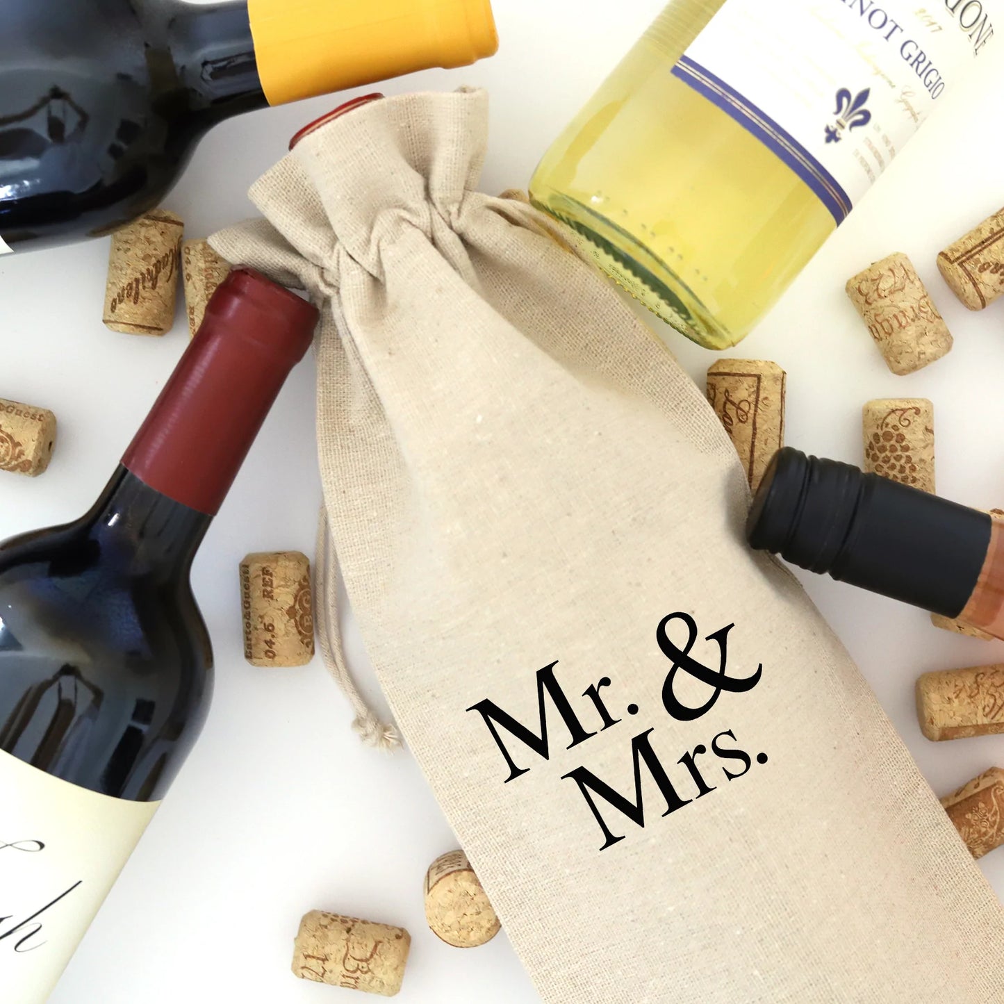 Linen Wine Bags | Multiple Options
