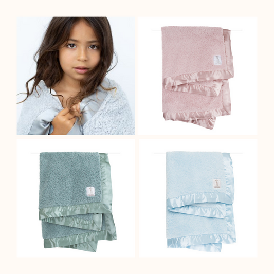Chenille Baby Blanket (multiple colors)