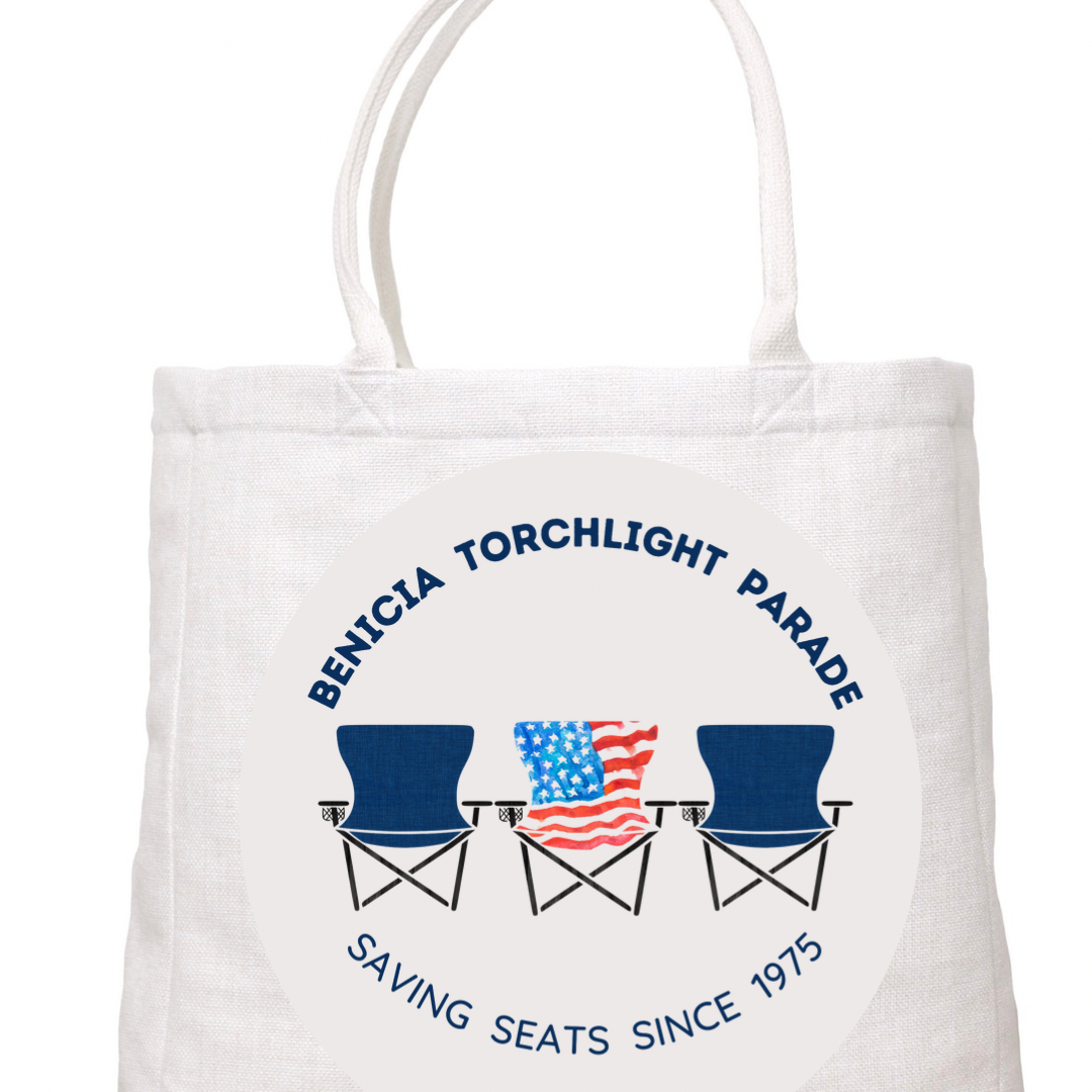 Benicia Torchlight Parade Canvas Tote