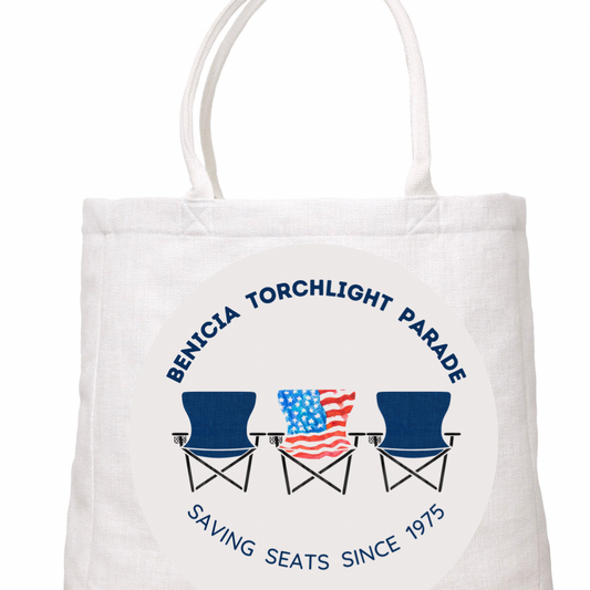 Benicia Torchlight Parade Canvas Tote