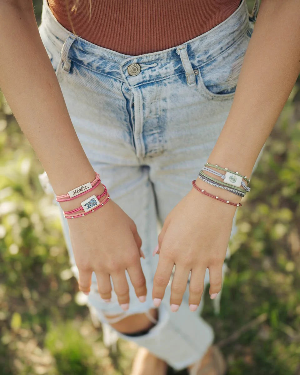 Doodle Bracelet | Monstera Leaf