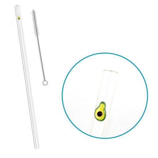 No-Break Reusable Glass Drinking Straw