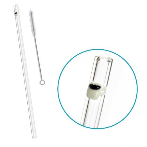 No-Break Reusable Glass Drinking Straw