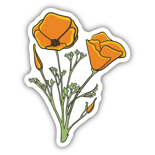 Poppy Sticker