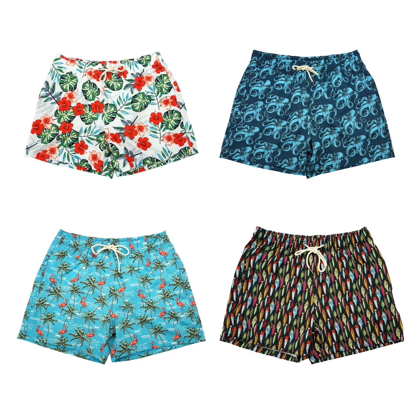 Men's UV Swim Trunks | Pineapple