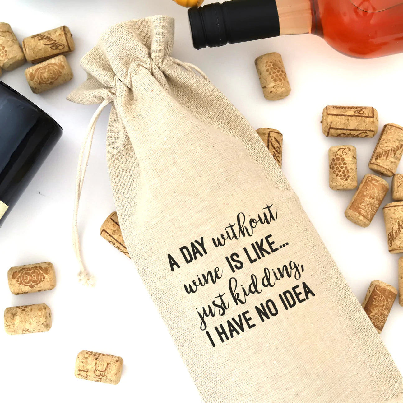 Linen Wine Bags | Multiple Options