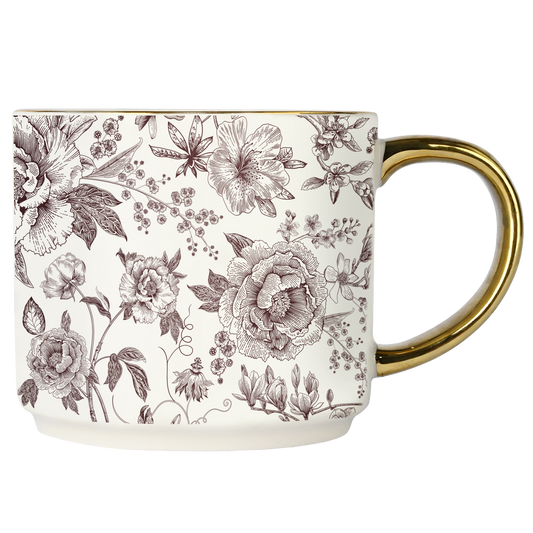 Sweet Water Decor - *NEW* Brown Delft Coffee Mug - Fall Decor & Gifts