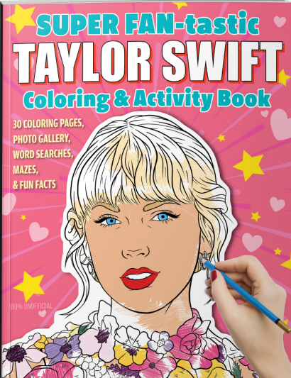 Wellspring - Taylor Swift Coloring & Activity Book