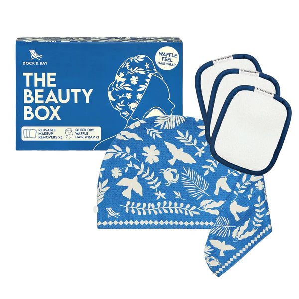 Make-up Remover Cloth & Hair Wrap Set