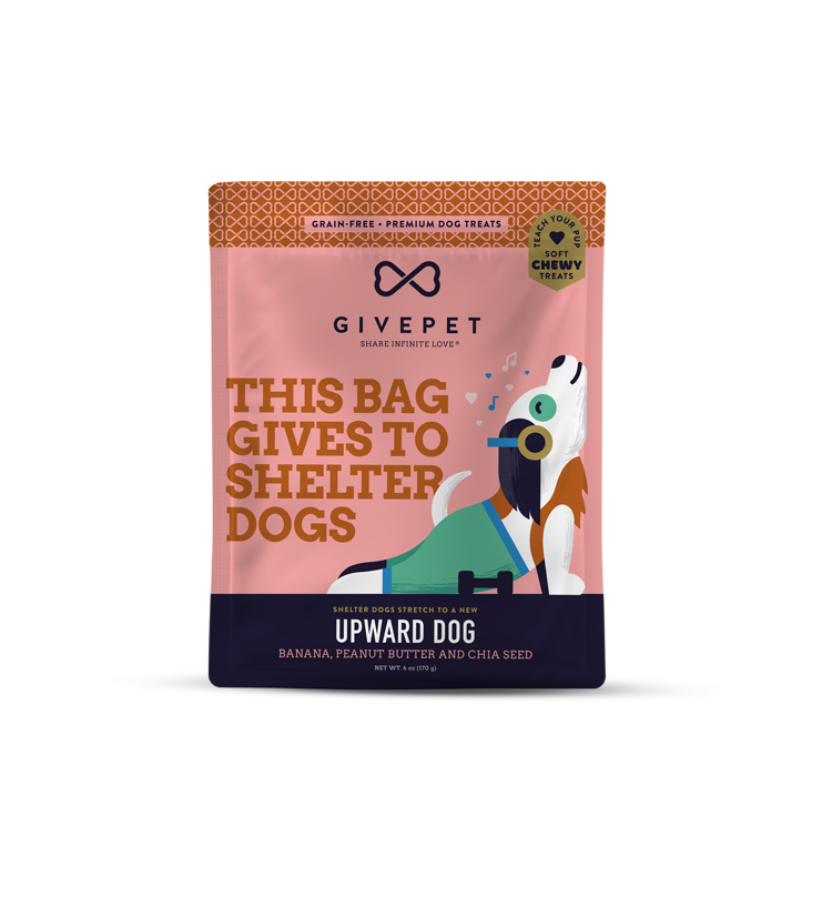 GivePet Upward Dog Soft and Chewy Training Dog Treat
