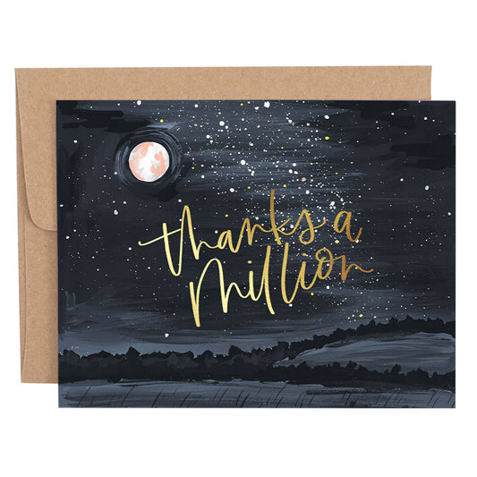1canoe2 | One Canoe Two Paper Co. - Thanks A Million Greeting Card