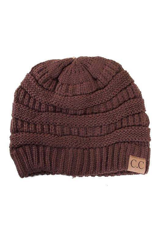 Hana - C.C Best Selling Cable Knit Classic Beanie Winter Hat