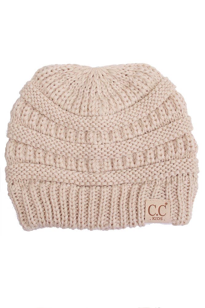 C.C Children Solid Beanie: Violet