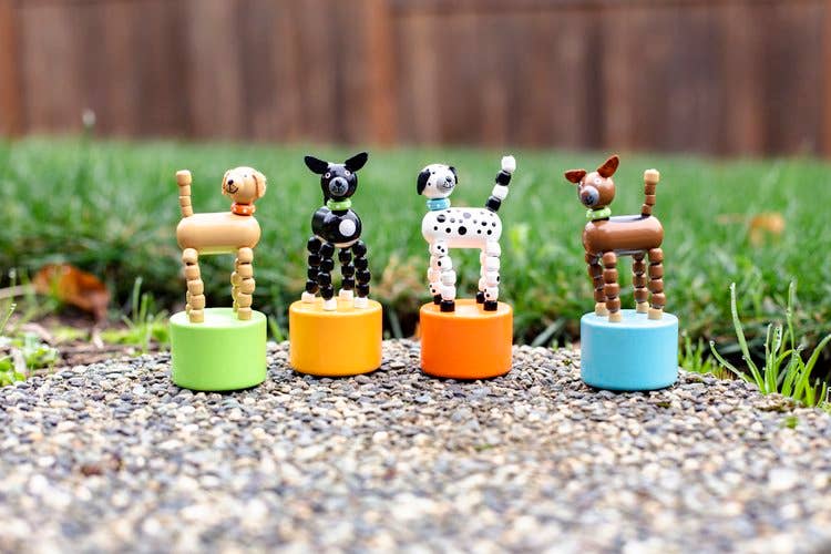 Dog Push Puppets Refill - Set of 24