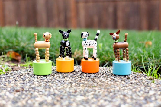Dog Push Puppets Refill - Set of 24