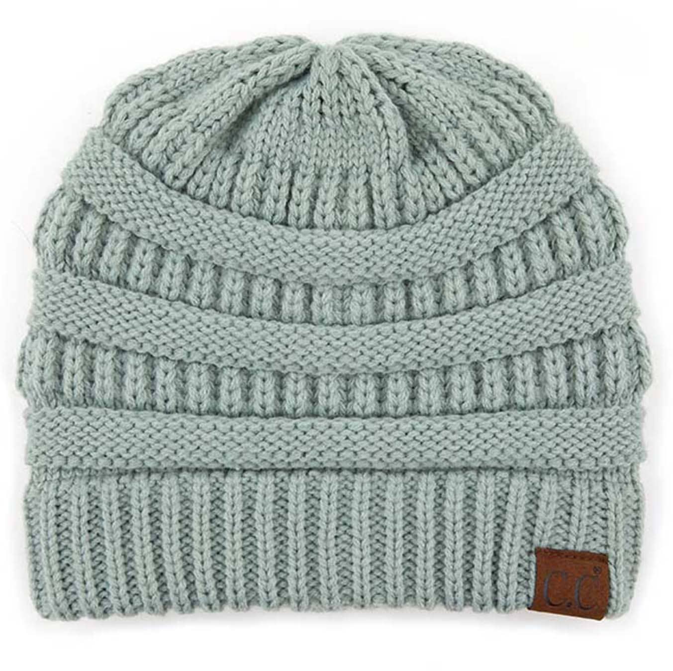 Hana - C.C Best Selling Cable Knit Classic Beanie Winter Hat