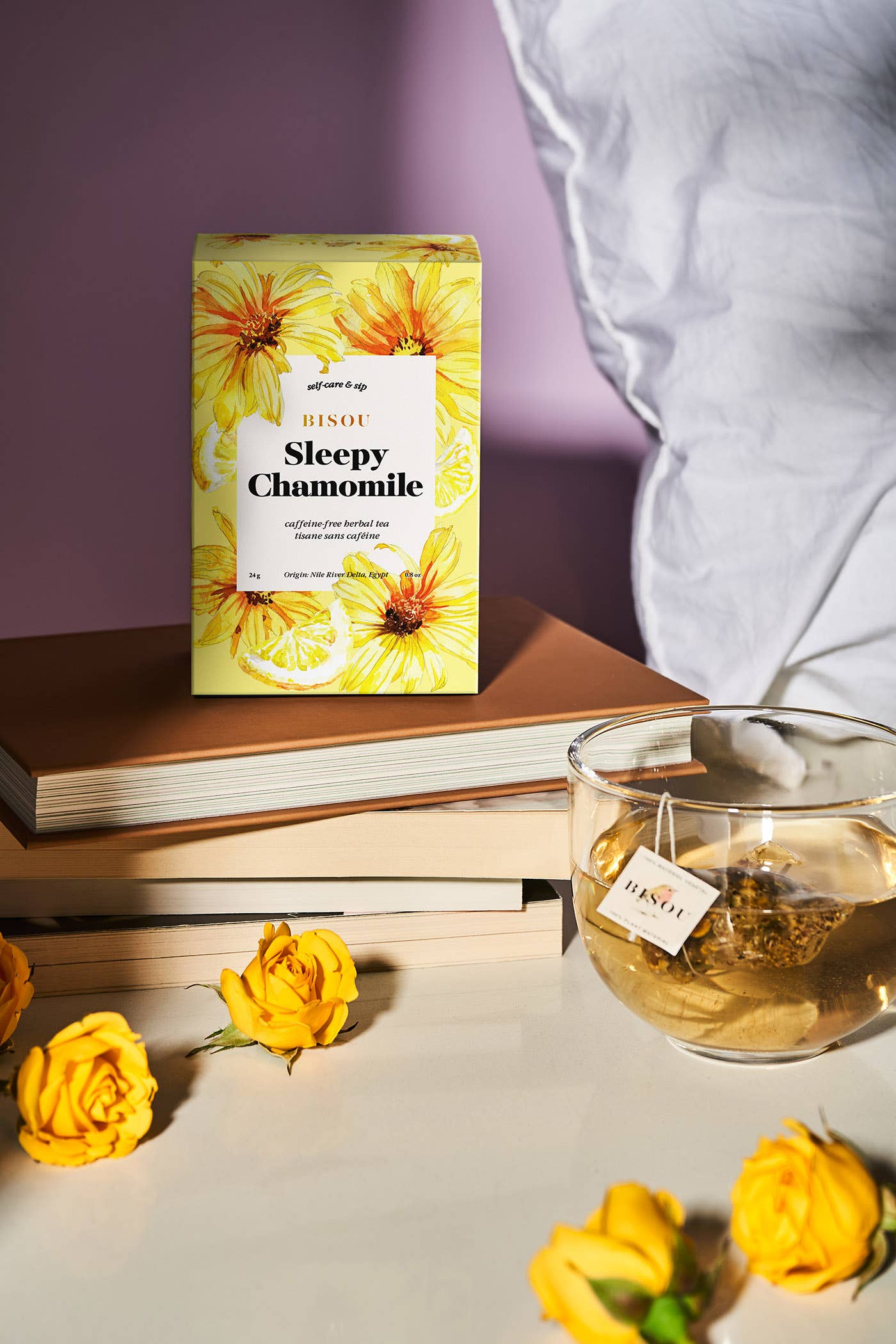 Organic Sleepy Chamomile - Herbal tea sachets