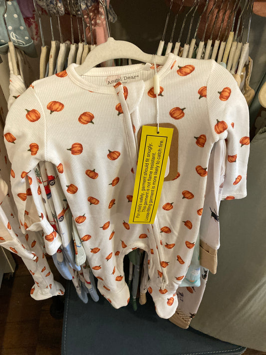 Little Pumpkins- 2 Way Zipper Footie