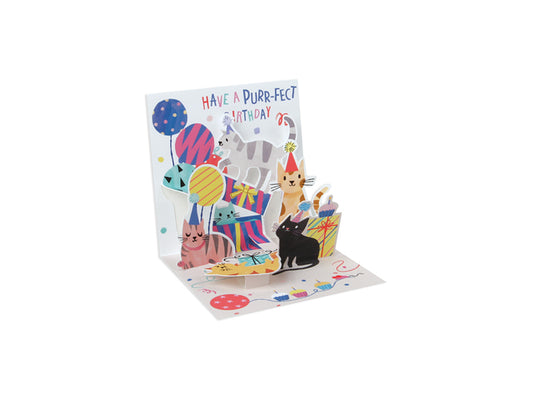 Party Cats Pop-Up Card
