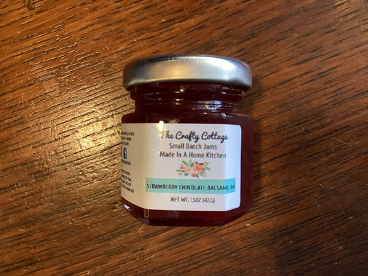 Strawberry Chocolate Balsamic Jam 1.5oz