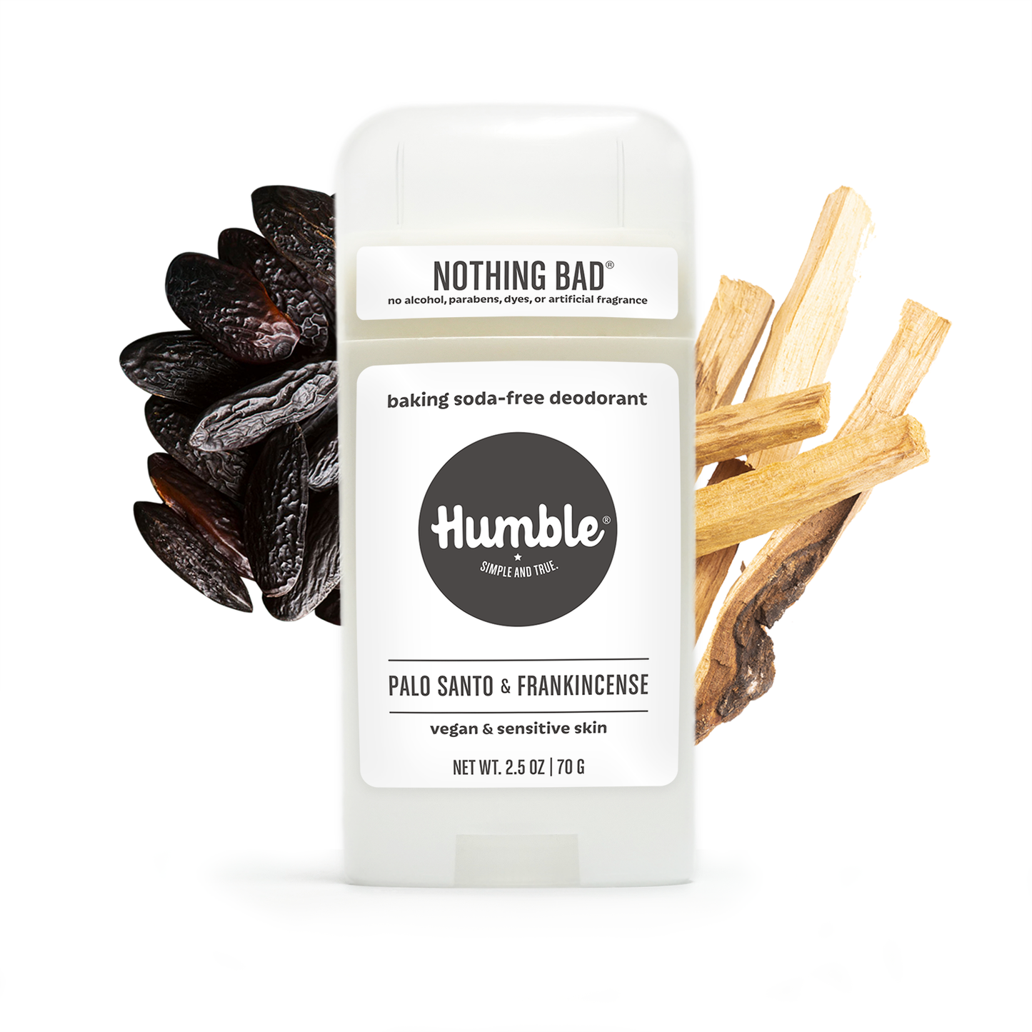 Humble Brands, Inc. - Sensitive Skin/Vegan Palo Santo & Frankincense