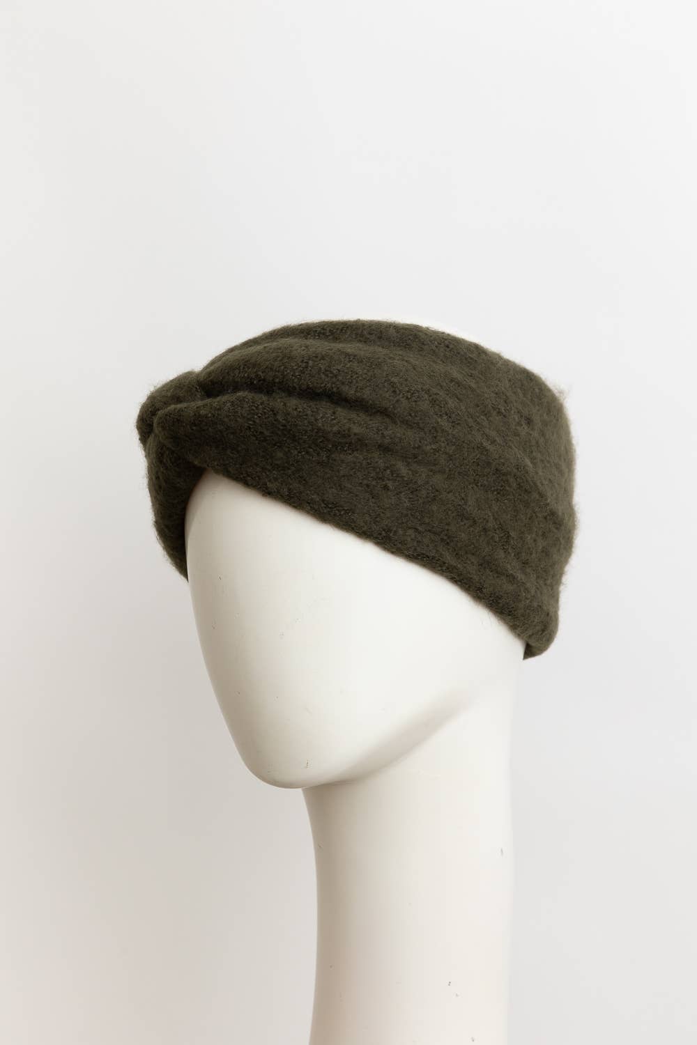 Huachi Twist Knot Boho Headband: Mustard