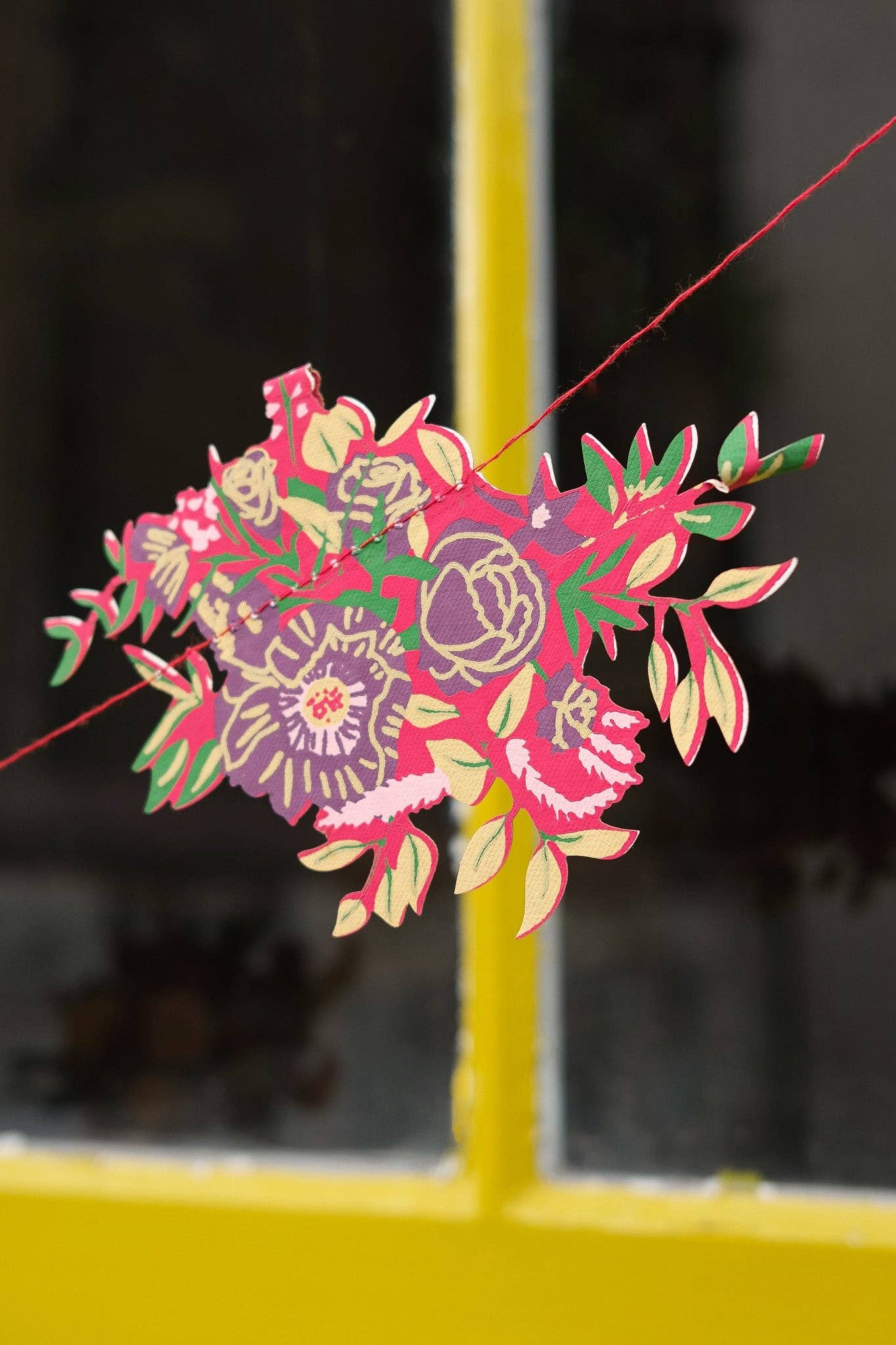 BOUQUET SEWN GARLAND