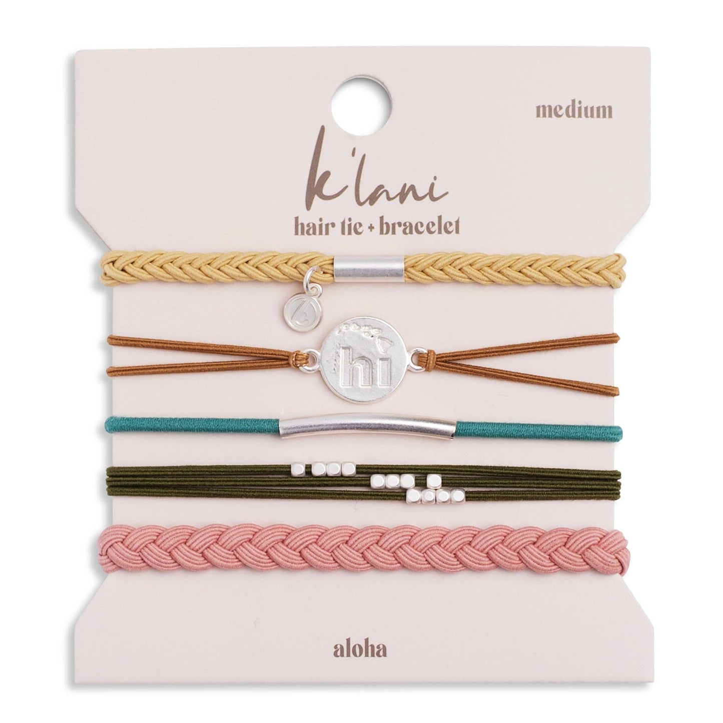 K'Lani hair tie bracelets - Aloha