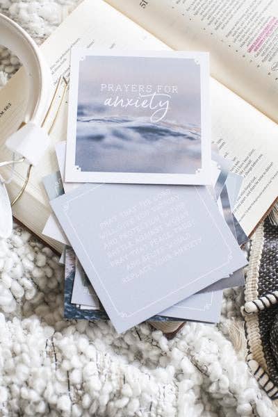 Prayers For Anxiety Verse Card Set