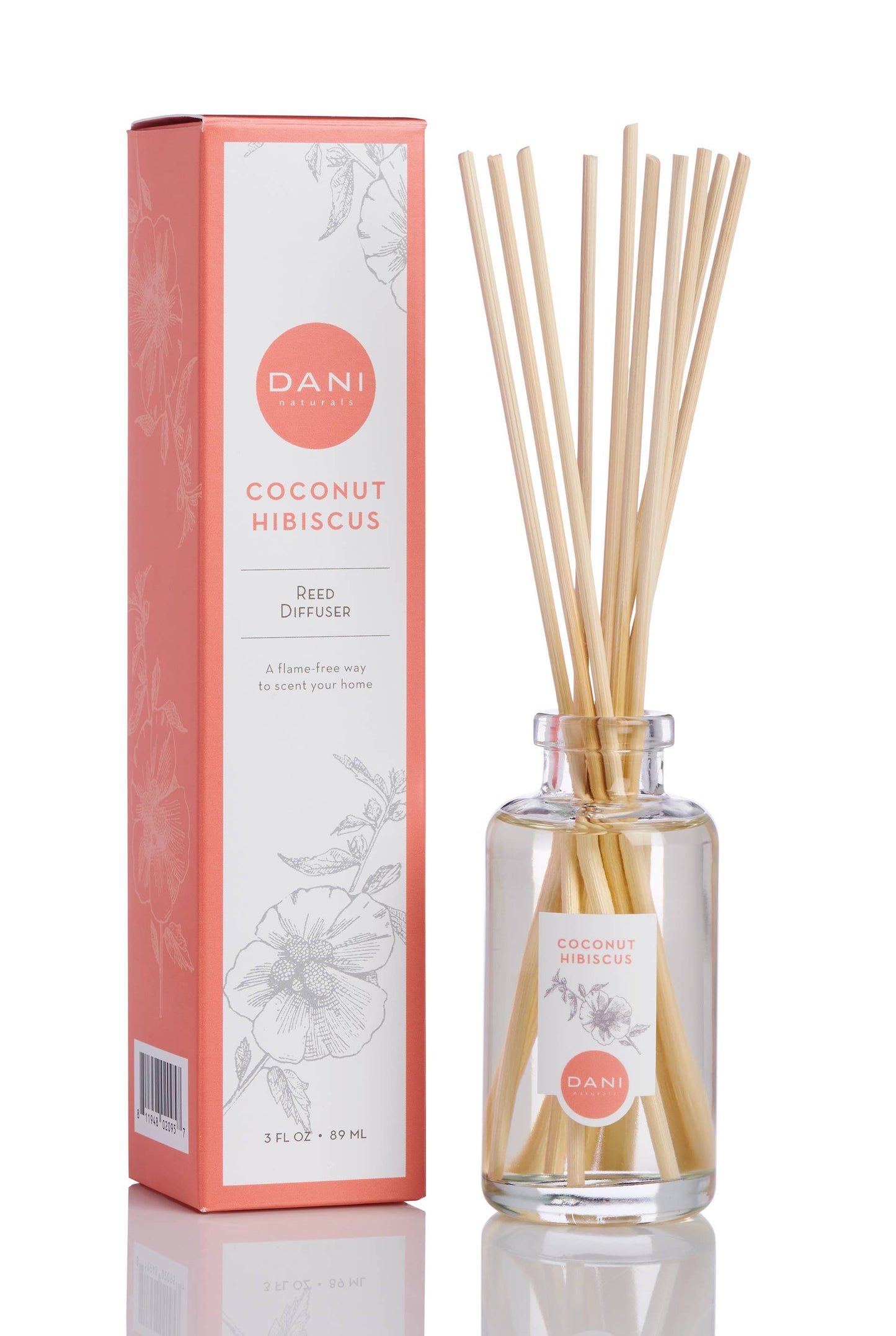 Coconut Hibiscus Reed Diffuser 3oz