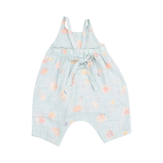 Tie Back Romper | Pretty Seashells