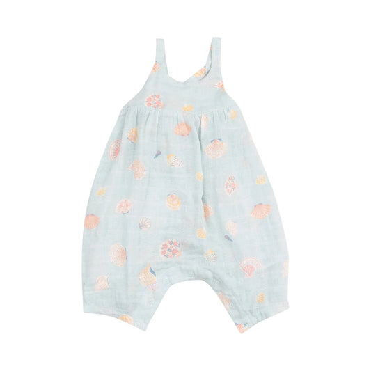 Tie Back Romper | Pretty Seashells