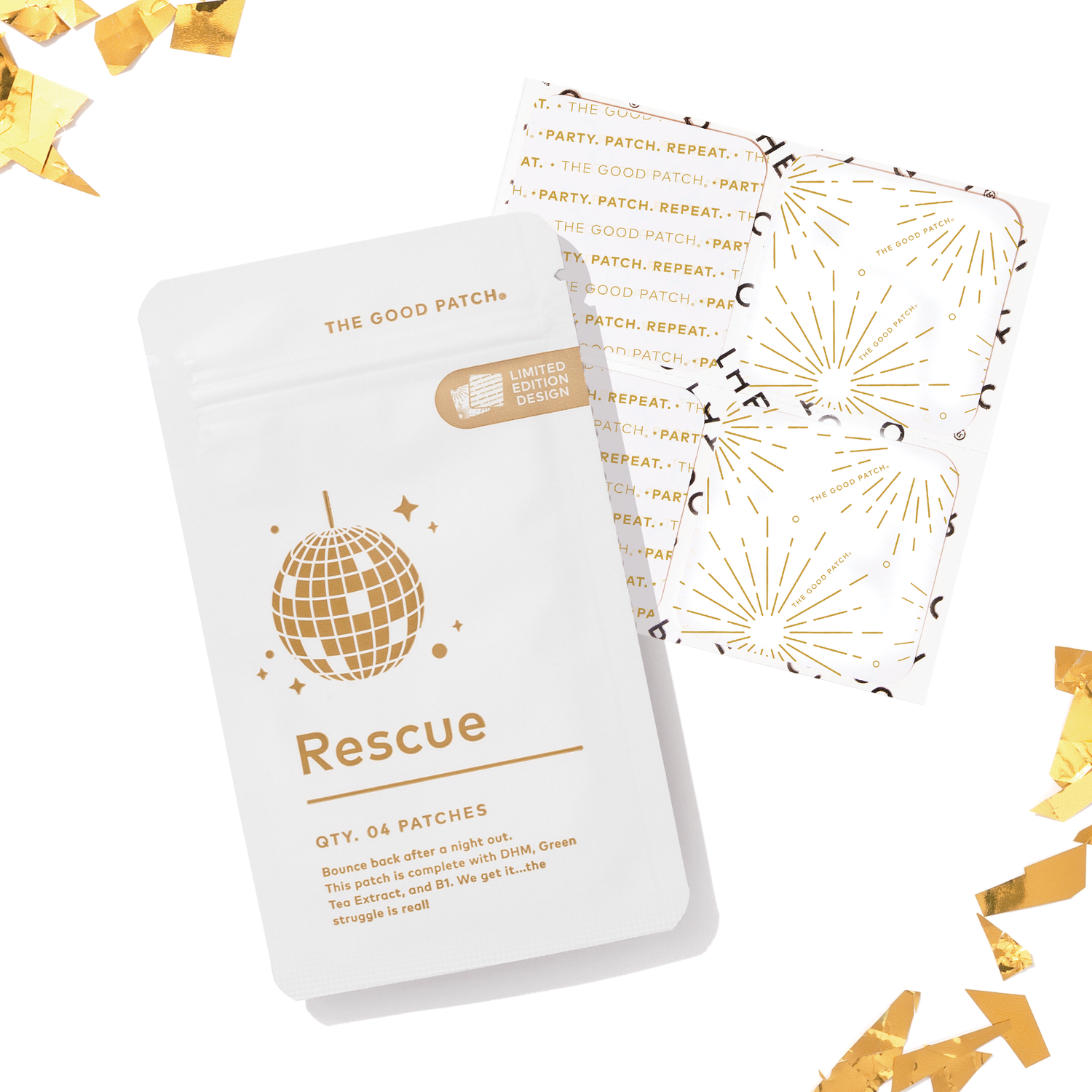 Wellness Fun Patch Rescue Limited Edition Wearable Wellness Patch – The Filling Station Goods