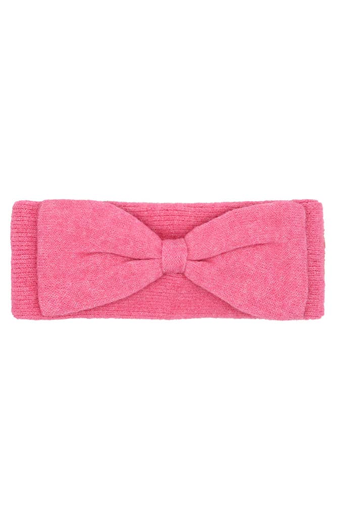 Hana - C.C Knit Bow Headwrap Winter Headband