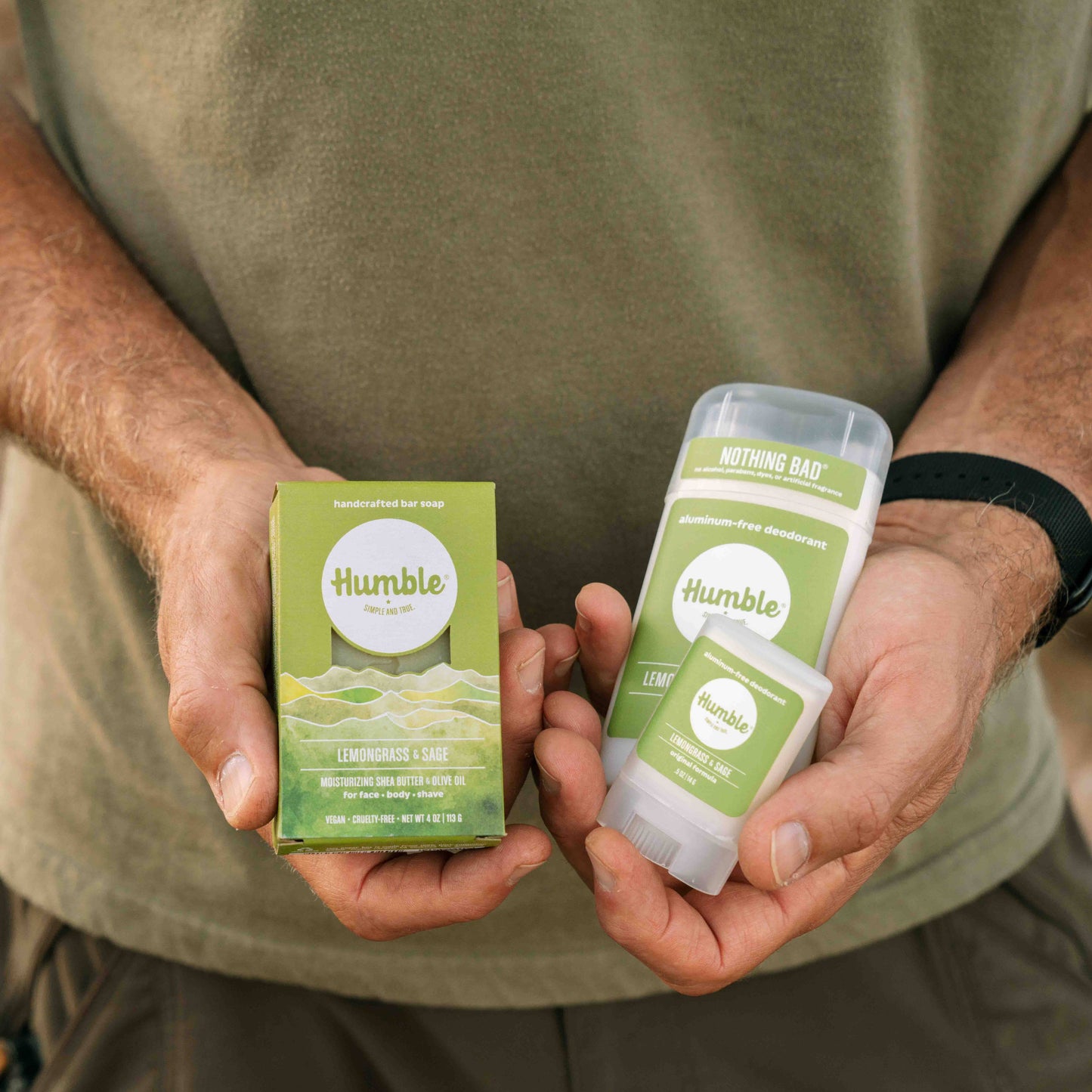 Lemongrass & Sage Original Travel Deodorant