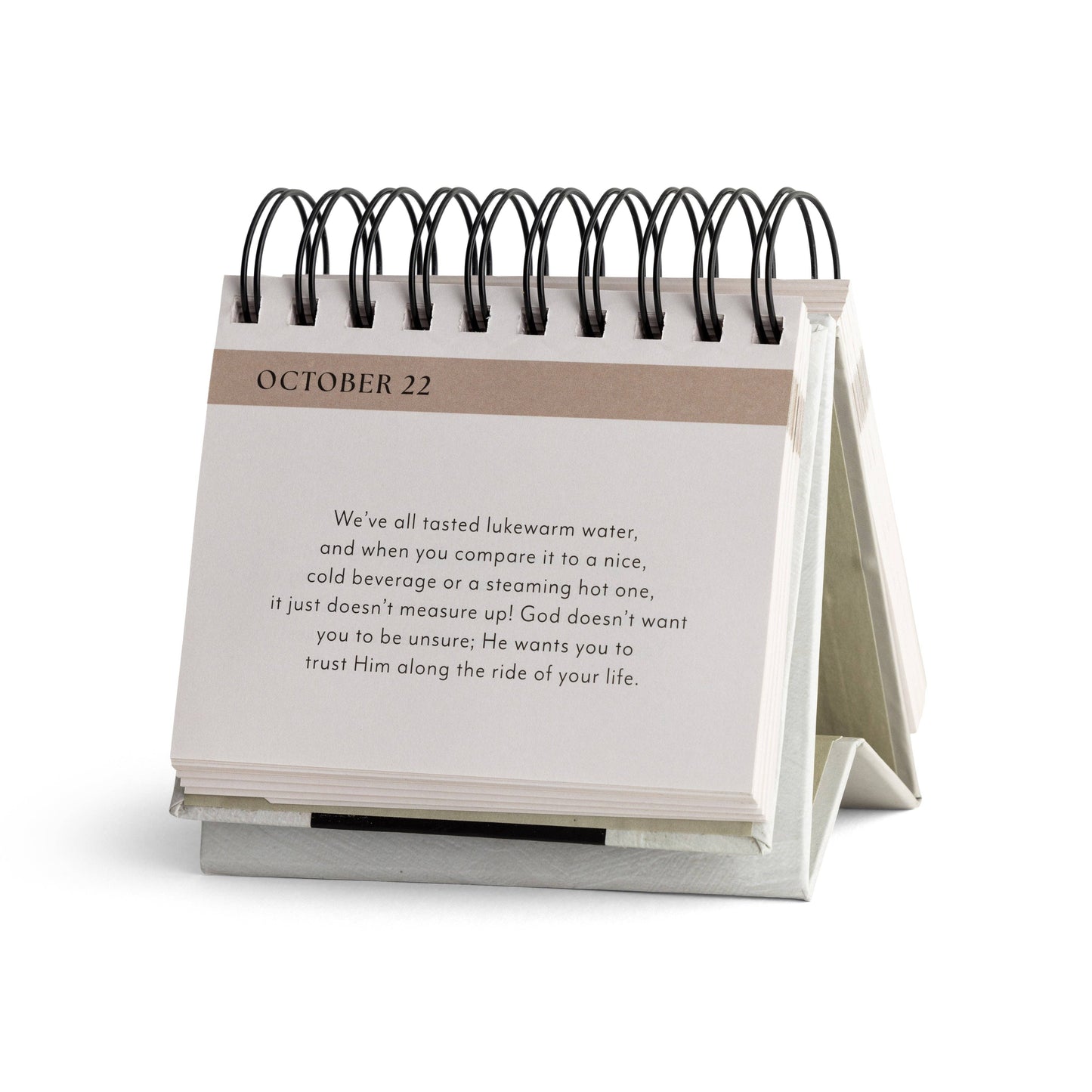 Sweet Water Decor - Go For It Inspirational Perpetual Calendar - Stationery Gift