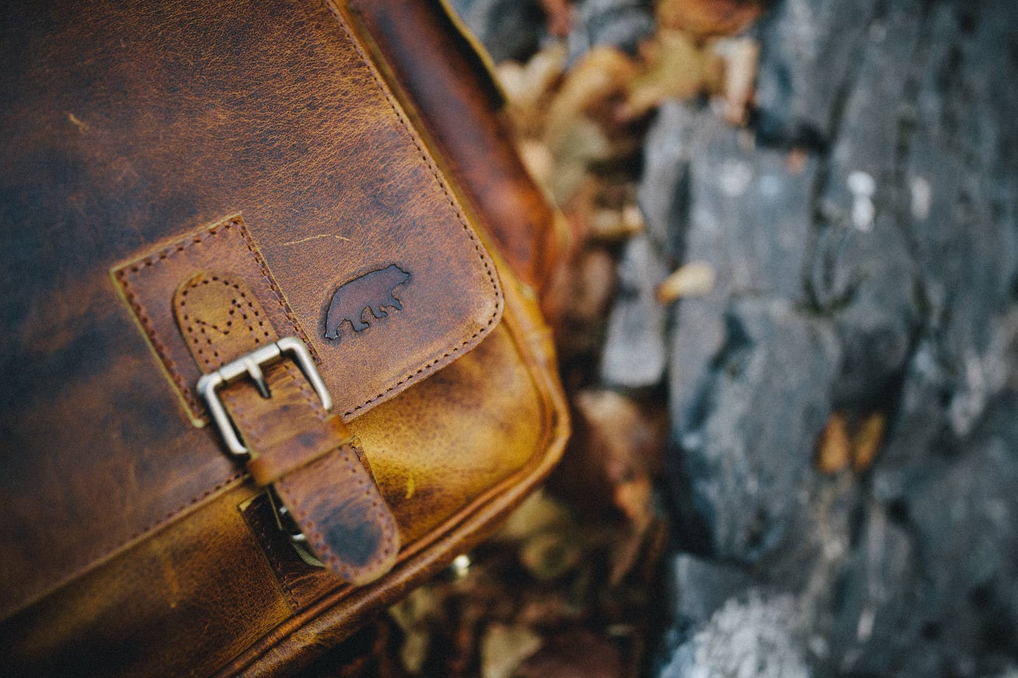 Kodiak Leather - Sitka Leather Messenger