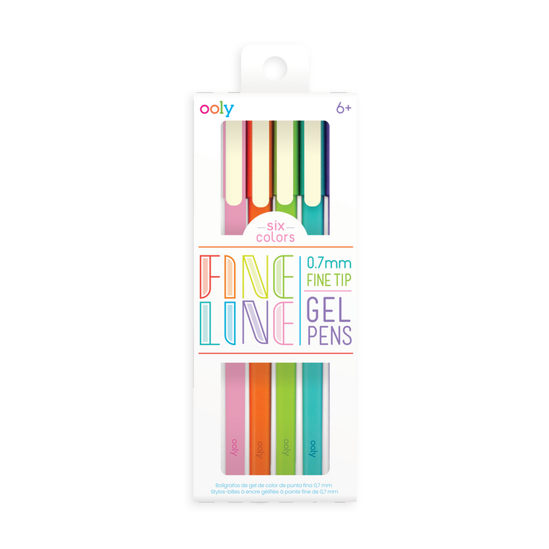 Fine Line Colored Gel Pens