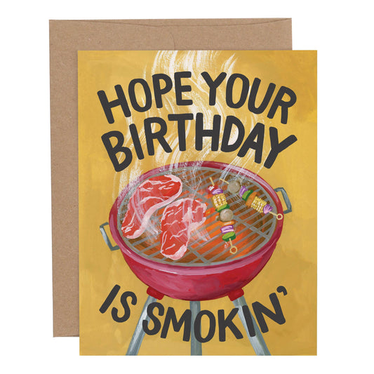 1canoe2 | One Canoe Two Paper Co. - Smokin Birthday Greeting Card