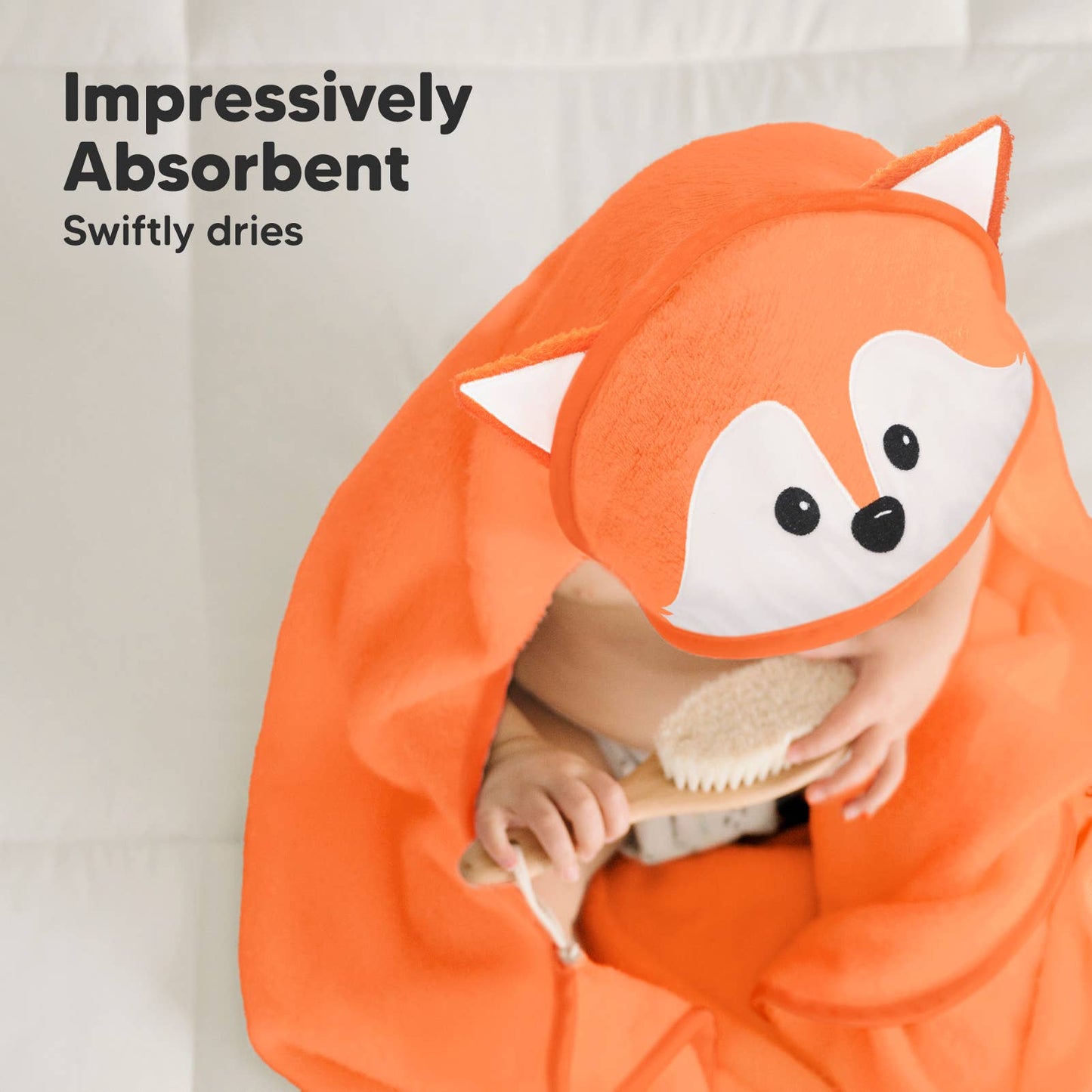 KeaBabies - KeaBabies Cuddle Baby Hooded Towel