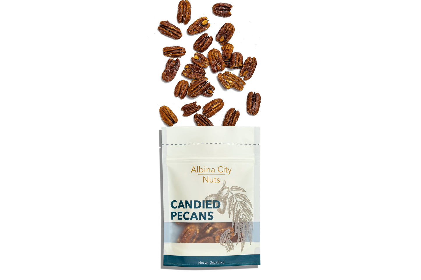 Artisan Candied Pecans - Handcrafted Sweet & Spicy Snack
